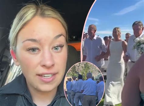 Why This Bride Had 15 Men Walk Her Down The Aisle Perez Hilton