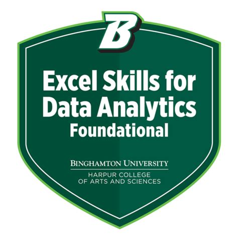 Excel Skills For Data Analytics Credly