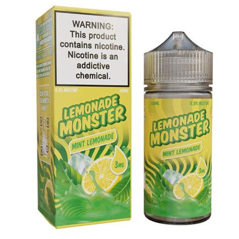 Mint Lemonade By Lemonade Monster Wholesale Distributor Rz Smoke