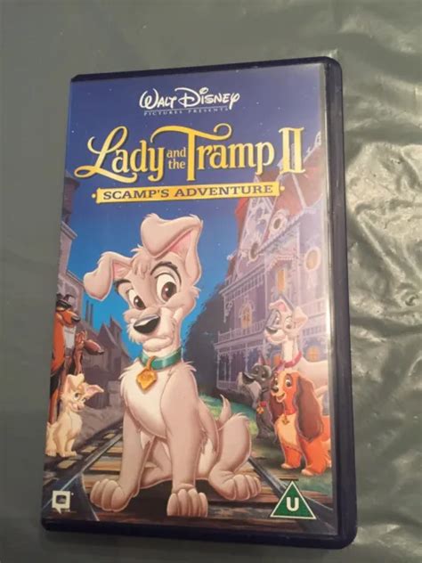 WALT DISNEY LADY And The Tramp 2 Scamps Adventure Vhs 3 00 PicClick UK