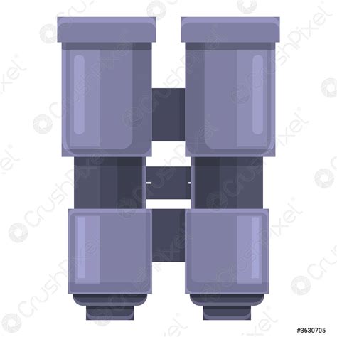 Safari Binoculars Icon Cartoon Style Stock Vector 3630705 Crushpixel