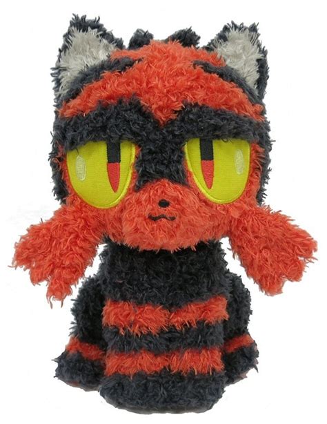 Sekiguchi Pokemon Litten Mokomoko Plush Japan New Zipang Hobby