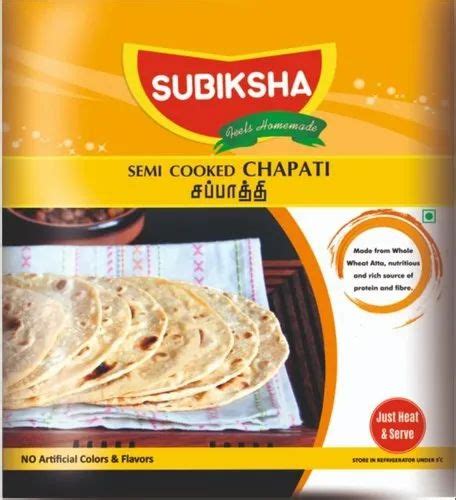 Subiksha Ready To Cook Chapati Packaging Type Pocket At Best Price In