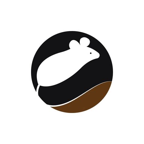 Maus Symbol Vektor Illustration Premium Vektor