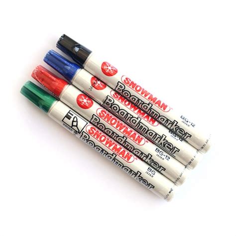 Jual Spidol Papan Tulis Whiteboard Marker Snowman Non Permanent Bisa