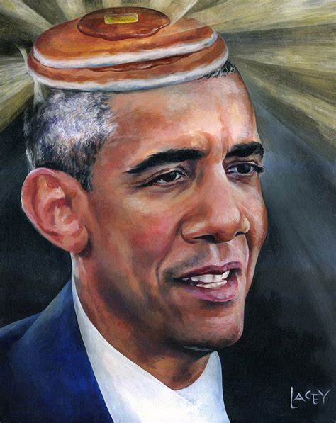 This Artist Makes A Living By Painting Celebrities With Pancakes On