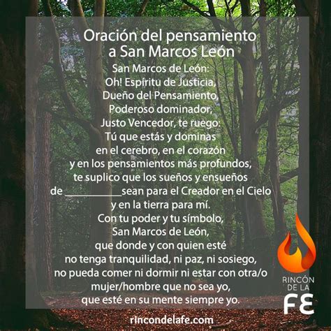 Descubre las oraciones del pensamiento a San Marcos León Rézale para