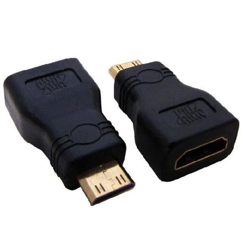 Novo adaptador hdmi fêmea para mini hdmi macho em Campina Grande