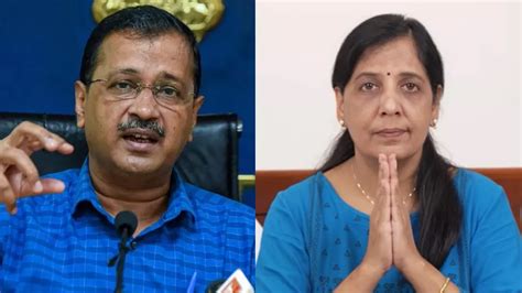 Arvind Kejriwal S Wife Sunita Rejoices After Sc Grants Him Interim Bail