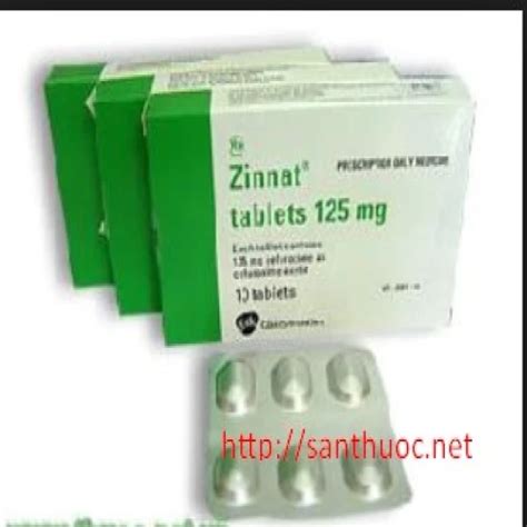 Zinnat 125mg Thuốc điều Trị Nhiễm Khuẩn Hiệu Quả