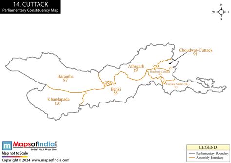 Cuttack Election Result 2024 - Parliamentary Constituency Map and ...