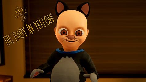 The Baby In Yellow Black Cat Update Walkthrough Youtube