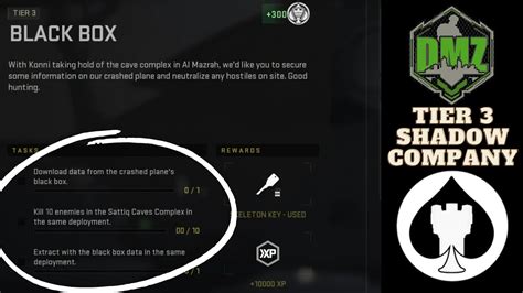 Black Box SOLO Tier 3 Shadow Company Mission DMZ Warzone 2 0 YouTube