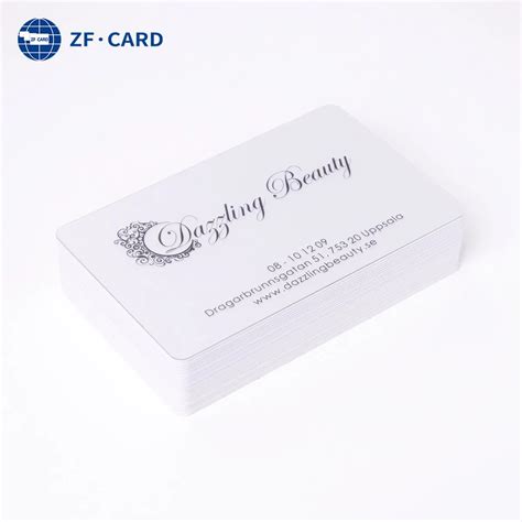 Factory Free Sample Customized Plastic Card Rfid Card Mhz Mifare