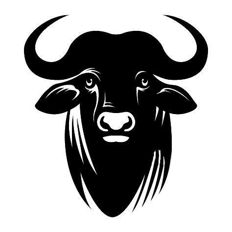 Bull buffalo Vector Free – DXF DOWNLOADS – Files for Laser Cutting and ...