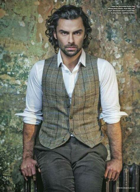 Aidan En La Revista Hello Aidan Turner Poldark Aiden Turner