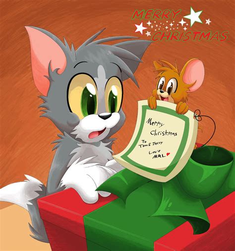 Merry Christmas Tom and Jerry! by mordecairigbylover on DeviantArt