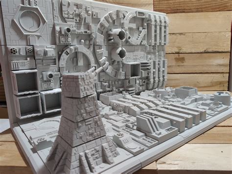 Death Star Starwars Diorama | The3Dprinting 3D print Dioramas, Models ...