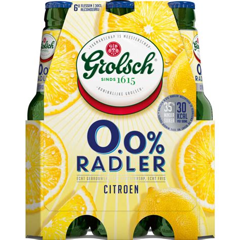 Grolsch Radler Citroen 0 0 6 Pack Aanbieding Bij Albert Heijn