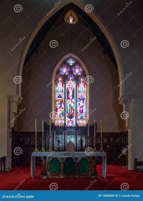 Christ Church Anglican Cathedral - Ballarat Editorial Stock Photo - Image of ballarat, altar ...