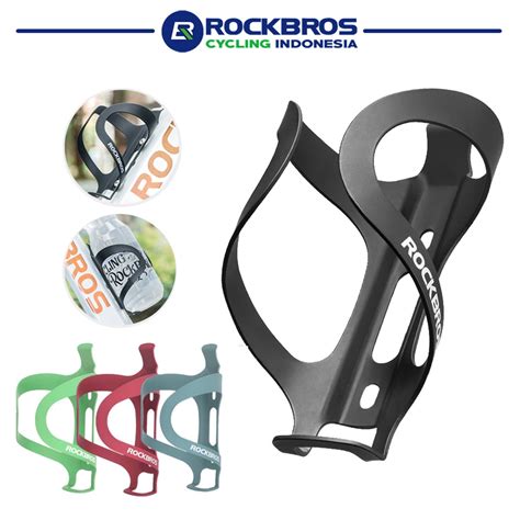 Jual ROCKBROS 2022 11A Bicycle Bottle Cage Alloy Rubber Pegangan Botol