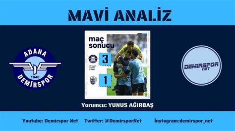 Adana Demirspor Ankarag C Ma Analizi Mav Anal Z B L M Youtube