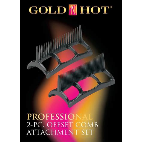 Gold N Hot Offset Comb Attachment 2pc Set For GH3202 GH2275 Buy Now With Express