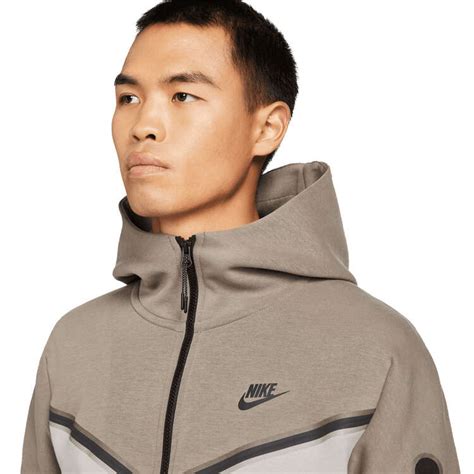 Nike Mens Sportswear Tech Fleece Full Zip Hoodie Grey Xs Rebel Sport