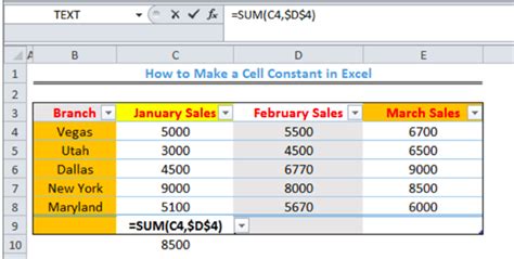 How To Keep Values Constant In Excel Internaljapan9