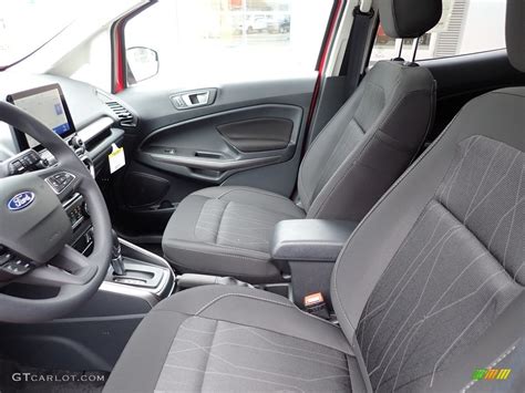 Black Interior 2022 Ford Ecosport Se 4wd Photo 144687528