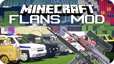 3d Waffen And Fahrzeuge Flans Mod Minecraft Mod Review [de] [hd] Youtube