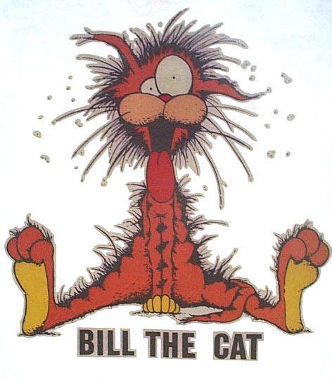 Bill The Cat Classic Cartoon Characters Cats