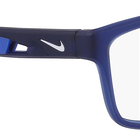 Armação De Óculos Nike 7015 410 Azul 55 Marchon Compreoculos