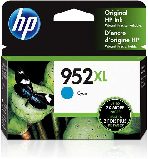 Hp 952xl High Yield Cyan Original Ink Cartridge Smt Qatar