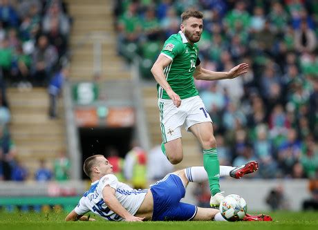 Oliver Norwood Northern Ireland Takes Shot Editorial Stock Photo