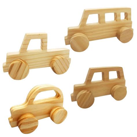 Carrinhos De Madeira Brinquedos Montessori E Mobili Rio