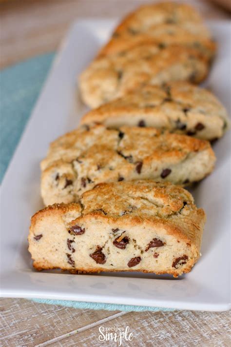 Chocolate Chip Scones - Recipes Simple