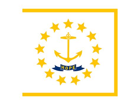 Rhode Island State Flag Png And Svg Vector Freebie Supply