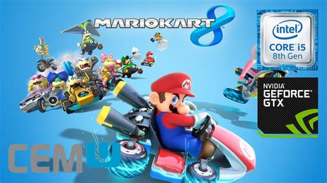 Mario Kart 8 Cemu 1227 Vulkan Configuración Completa Youtube