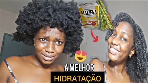 Hidrata O Profunda De Babosa E Maizena Salva O Seu Cabelo Do