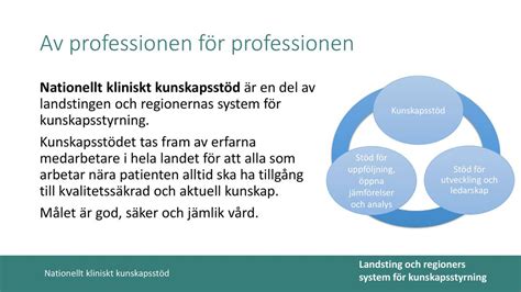 Bästa möjliga kunskap i varje patientmöte ppt ladda ner