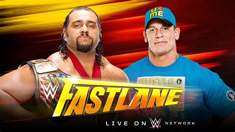 Wwe Fastlane Match Card Preview John Cena Vs Rusev Cageside Seats