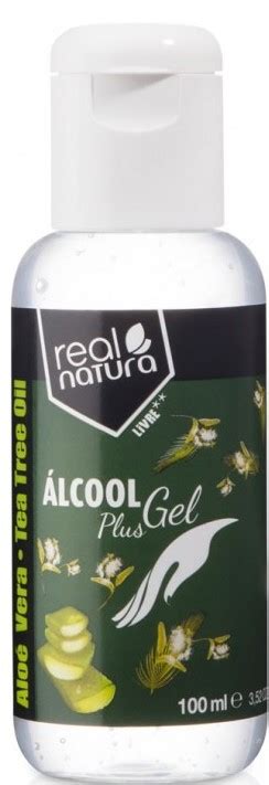 Lcool Gel Plus Alo Tea Tree Oil Ml Lojanatur