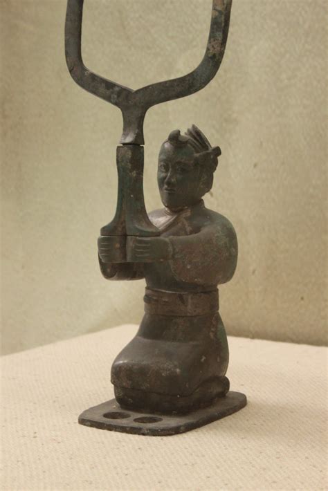 Warring States Bronze Oil Lamp Eastern Zhou Gallery Henan Flickr