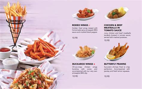 Swensens Menu Price List Singapore Updated 2024