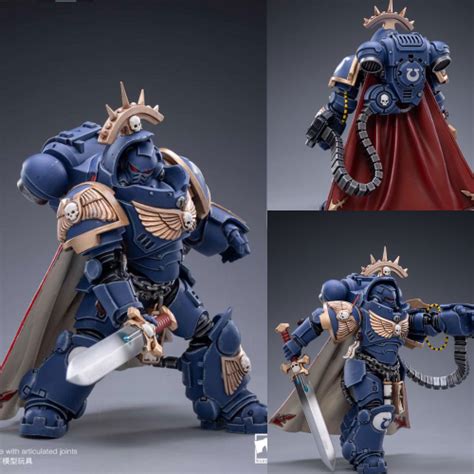 Dark Source Joy Toy Warhammer K Ultramarines Prim Capt Gra Em