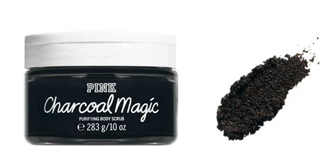 Pink By Victorias Secret Charcoal Magic 100 Ounces Purifying Body Scrub