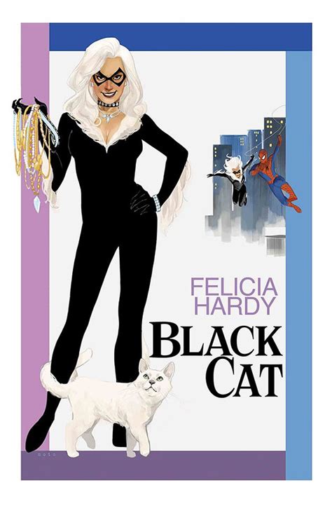 Black Cat 1 Variant Cover By Phil Noto Black Cat Marvel Black Cat