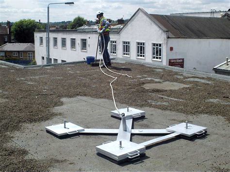 Freestanding Rooftop Anchor - Flexible Lifeline Systems