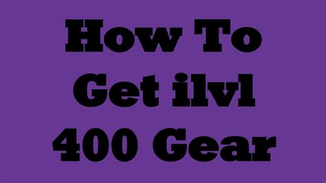 Ffxiv Shadowbringers How To Get Ilvl Gear Gear Up Youtube